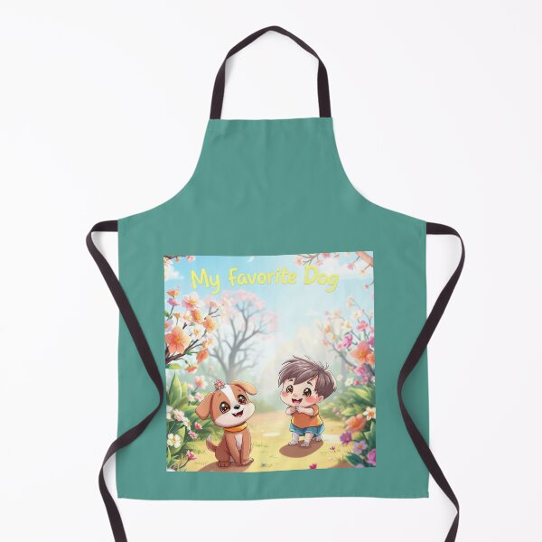Item preview, Un printemps d’innocence – Enfant et chiot heureux Spring of Innocence – Happy Kid and Puppy designed and sold by Drawingshirts.