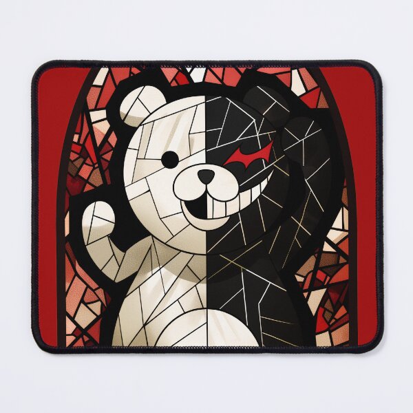 Item preview, Stained Glass Monokuma designed and sold by SchellStation.