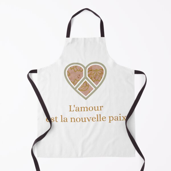Item preview, L’Amour est la Nouvelle Paix – Love is the New Peace designed and sold by 	aluzia.design.