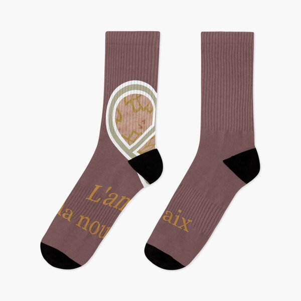 Item preview, L’Amour est la Nouvelle Paix – Love is the New Peace designed and sold by 	aluzia.design.