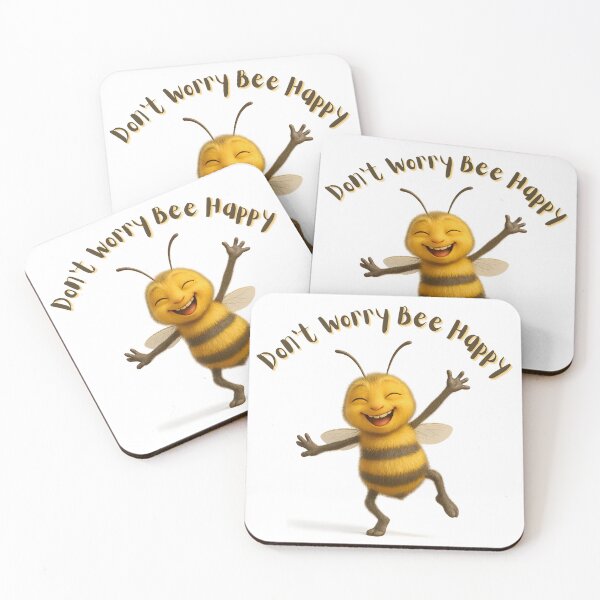 Item preview, Don't Worry Bee Happy designed and sold by Flobee's World.