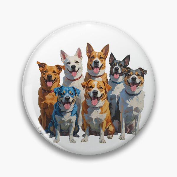 Item preview, Forever Friends – Watercolor Happy Dogs designed and sold by Mymexaheart.