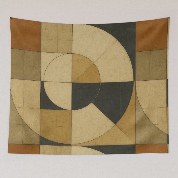 Item preview, Golden Ratio Harmony – Bauhaus Spiral Geometry designed and sold by Zenvo.