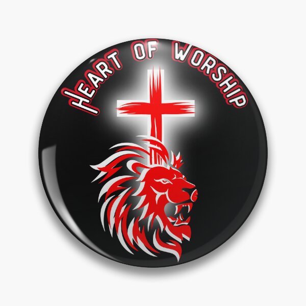 Item preview, Heart of Worship Lion/ Cross designed and sold by Tripp Art Studio.
