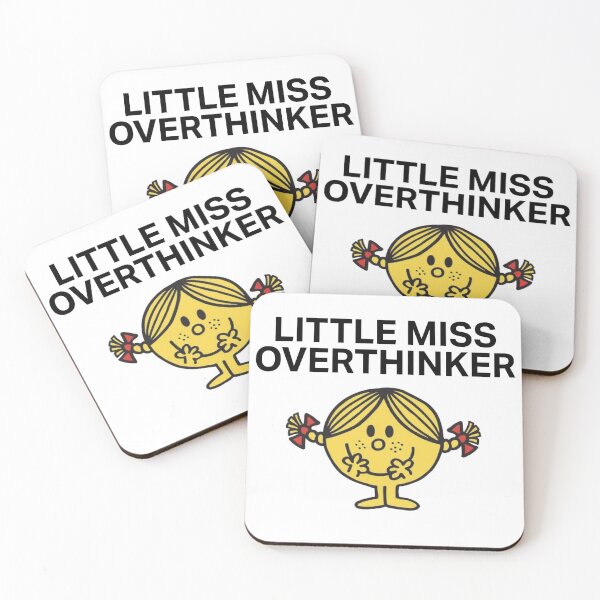 Item preview, LITTLE MISS OVERTHINKER designed and sold by BELLE FLEURS.