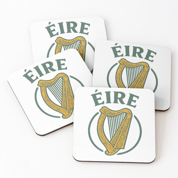 Aperçu de l'œuvre Conception de harpe d'Éire créée et vendue par Everything Éire.