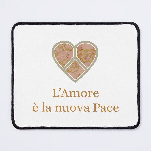 Item preview, L’Amore è la Nuova Pace – Love is the New Peace designed and sold by 	aluzia.design.