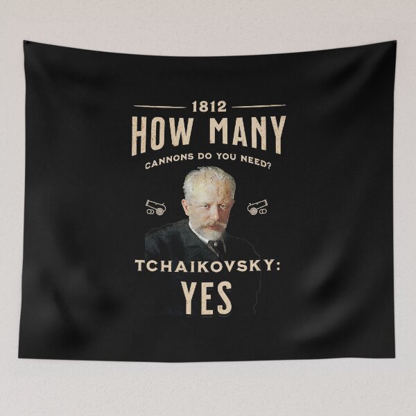 Item preview, Classical music Tchaikovsky 1812 overture design designed and sold by TheTrebleMaker1.