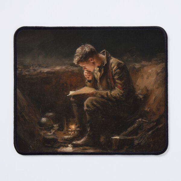 Item preview, Soldier Writing a Letter by Candlelight designed and sold by Rtymer.