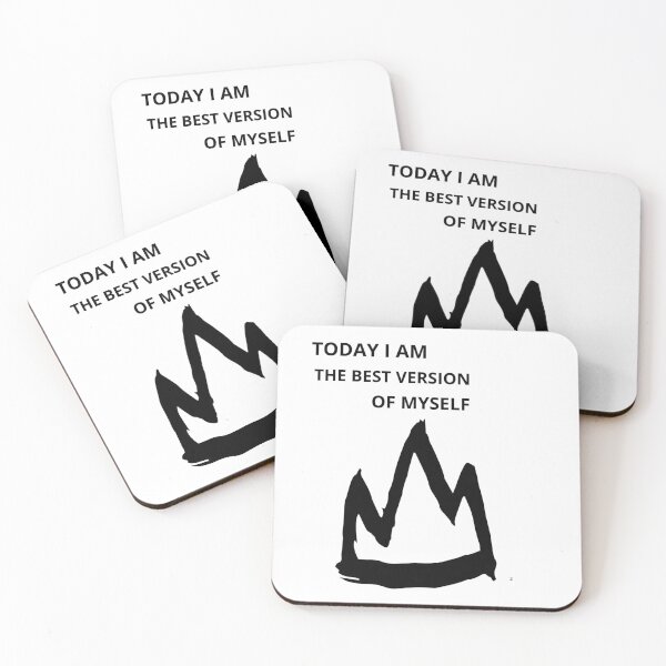 Item preview, Today i am the best version of myself designed and sold by Presssy.