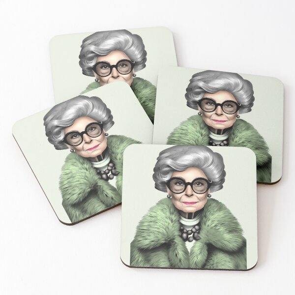 Item preview, Elegant Elderly Women – Vintage Portraits with Bold Style designed and sold by Lulunza.