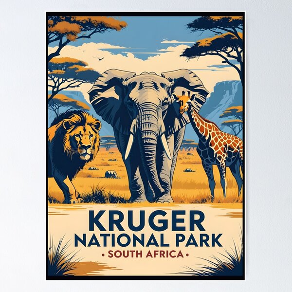 Kruger National Park - South Africa Poster