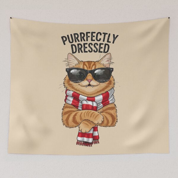 Item preview, Purrfectly Dressed designed and sold by Amir Faysal.
