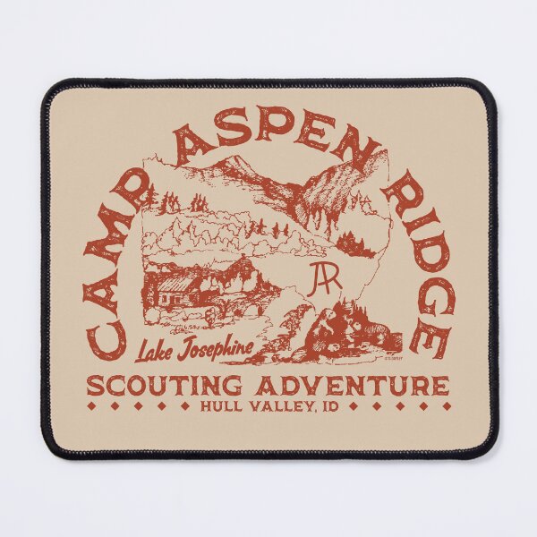Item preview, Camp Aspen Ridge Scouting Adventure 1966-2020 - Vintage Sketch designed and sold by tjdayley.