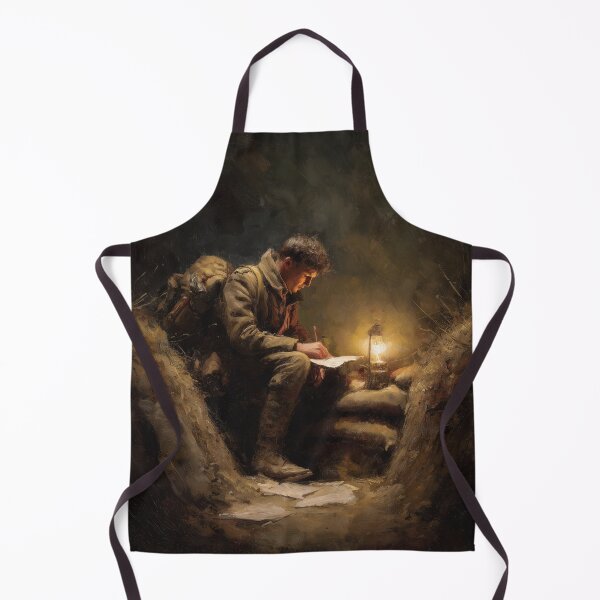 Item preview, Soldier Writing a Letter by Candlelight designed and sold by Rtymer.