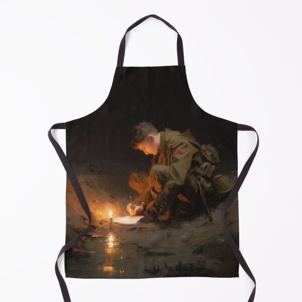 Item preview, Soldier Writing a Letter by Candlelight designed and sold by Rtymer.