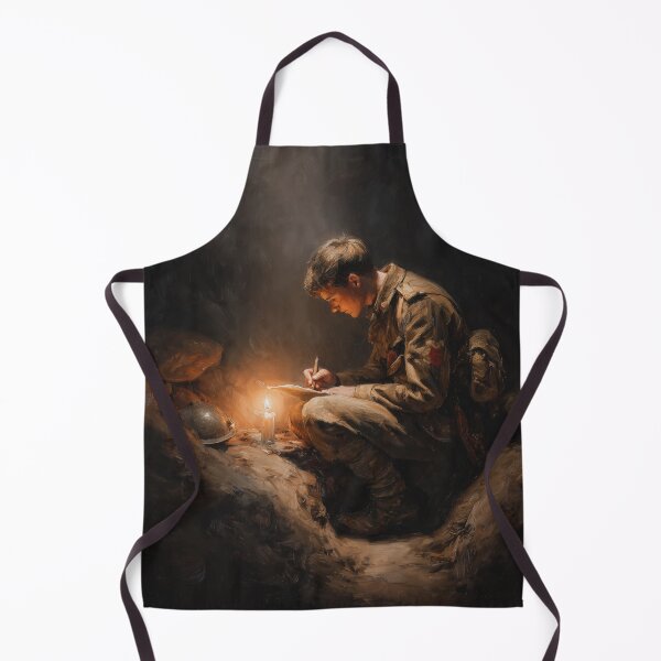 Item preview, Soldier Writing a Letter by Candlelight designed and sold by Rtymer.