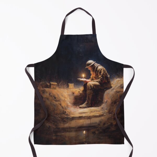 Item preview, Soldier Writing a Letter by Candlelight designed and sold by Rtymer.