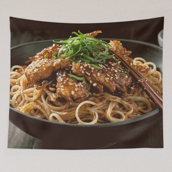 Item preview, Teriyaki Temptation Bowl designed and sold by ArtfullMinds.
