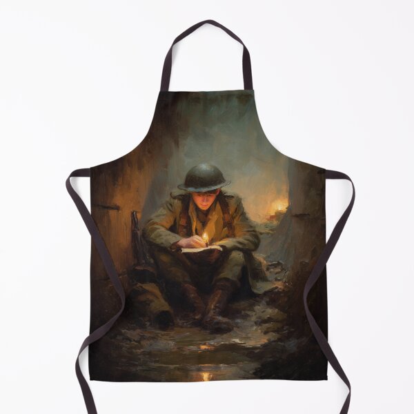 Item preview, Soldier Writing a Letter by Candlelight designed and sold by Rtymer.
