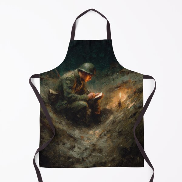 Item preview, Soldier Writing a Letter by Candlelight designed and sold by Rtymer.