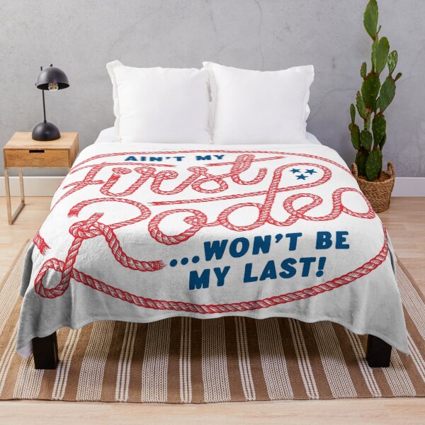 Item preview, Ain't My First Rodeo (Red and Blue) designed and sold by Justin Ellis.