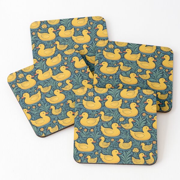 Item preview, Rubber ducks as if by William Morris designed and sold by jonfun1.