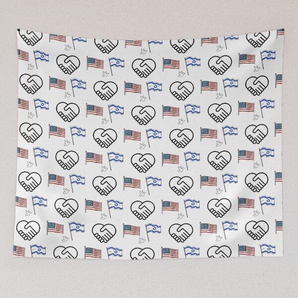 Item preview, USA-Israel Friendship designed and sold by Presssy.
