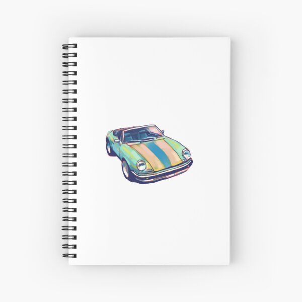 Vintage Classic MG Summer Vibes Spiral Notebook