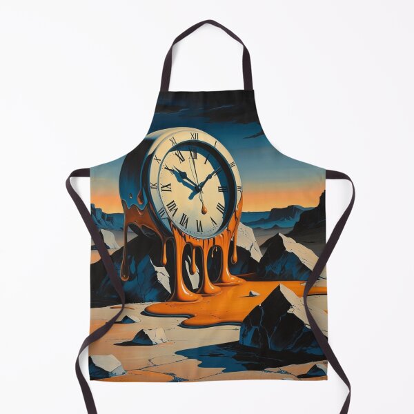 Item preview, Melting Clock in Surreal Landscape designed and sold by Rue Market.
