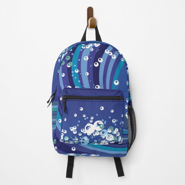 Item preview, Japanese Wave Moon Art - Ocean Night Sky Art designed and sold by Lauren Visual Arts.