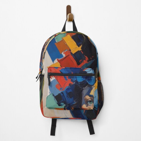 Item preview, Vivid Abstract Portrait of a Woman designed and sold by Rue Design Company.