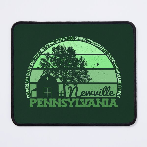 Item preview, Newville Pennsylvania Sunset Retro Vintage Local Pride Logo designed and sold by CRHPOD20.