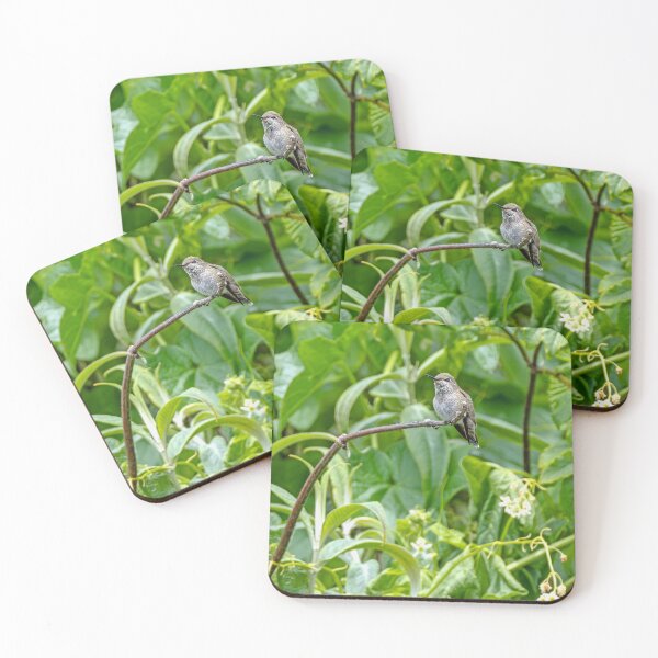 Item preview, Hummingbird coated with pollen designed and sold by lisavonbiela.