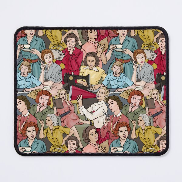Item preview, Fifties Women Doing Fifties Things designed and sold by Unhinged Heather.
