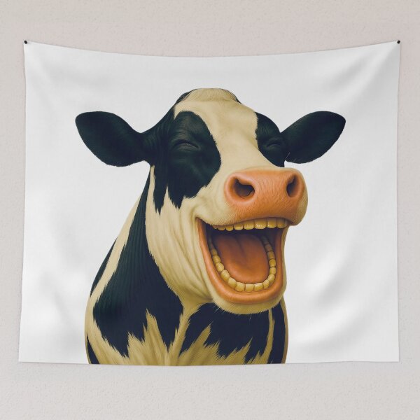 Item preview, Funny Laughing Cow designed and sold by Flobee's World.