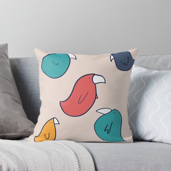 Item preview, Cute retro colorful birds  designed and sold by DB Mass Designs.