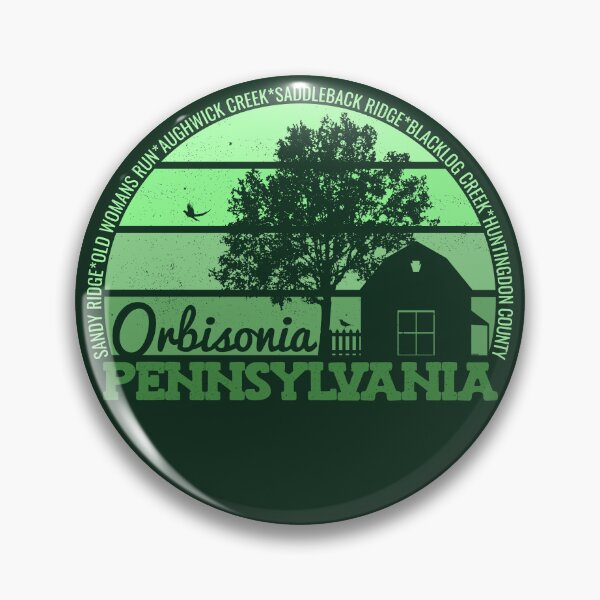 Item preview, Orbinsonia Pennsylvania Sunset Retro Vintage Local Pride Logo designed and sold by CRHPOD20.