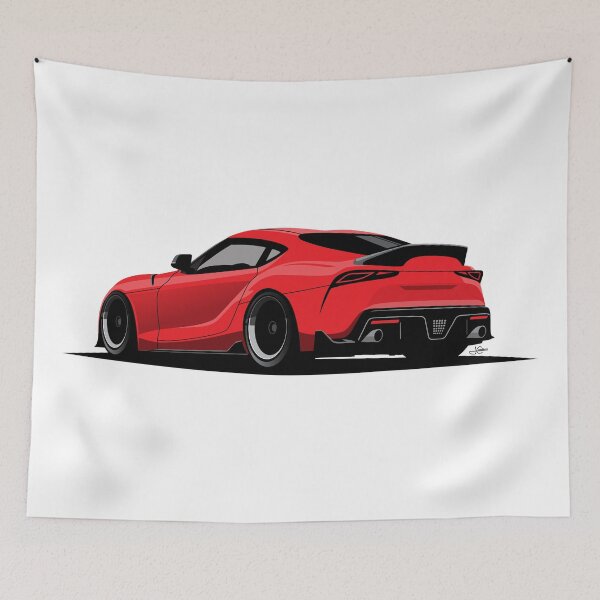 Item preview, Supra GR Red Rear illustration designed and sold by blackdogshop.