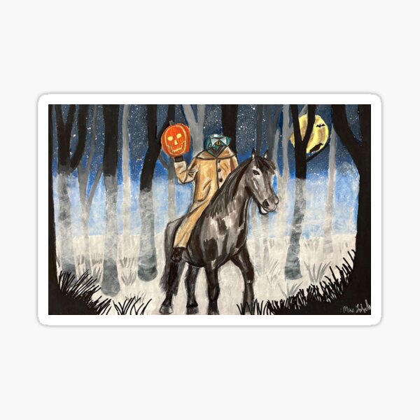 Headless Horseman Sticker