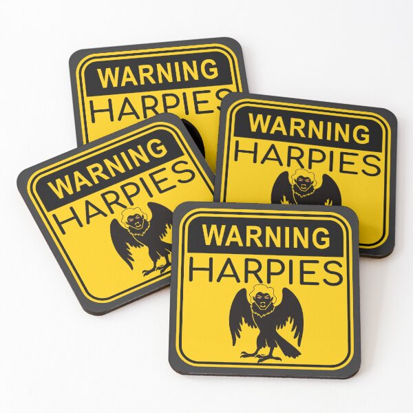 Item preview, Warning: Harpies in Area designed and sold by YT-Greek2Me.