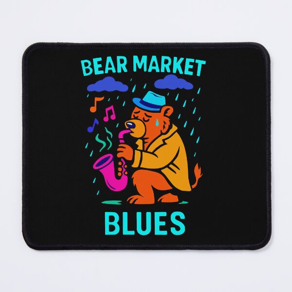 Item preview, "Bear Market Blues" – Crypto Mood Design designed and sold by BitCrop.