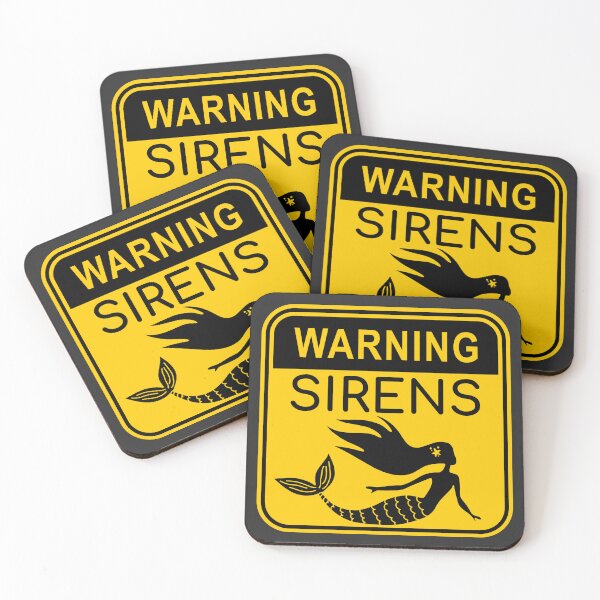 Item preview, Warning: Sirens in Area designed and sold by YT-Greek2Me.