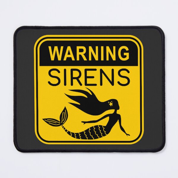 Item preview, Warning: Sirens in Area designed and sold by YT-Greek2Me.