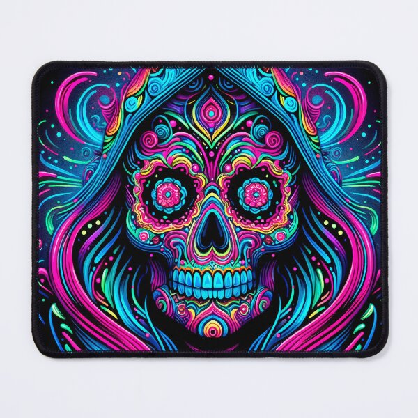Item preview, Catrina Sugarskull Neon designed and sold by Ojo de Lilith.