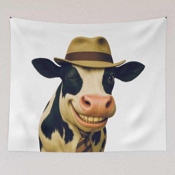 Item preview, Funny Charming Cow designed and sold by Flobee's World.