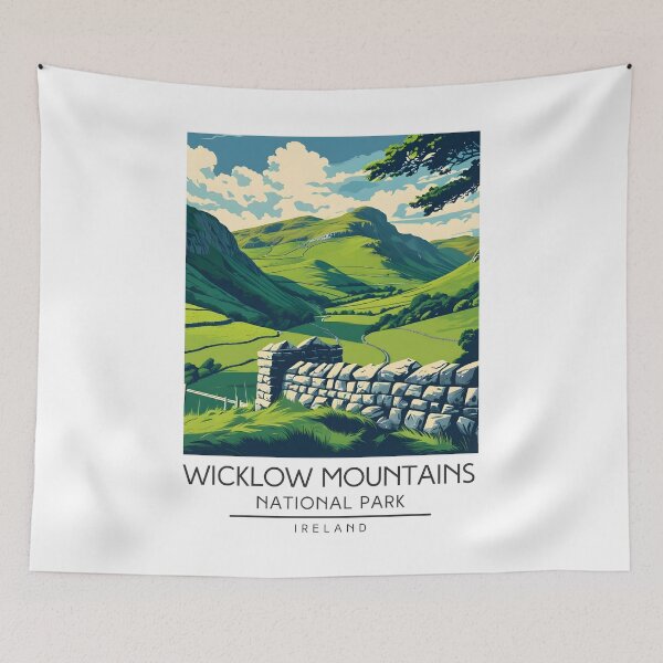 Item preview, Wicklow Mountains National Park - Ireland  designed and sold by GoodOldVintage.