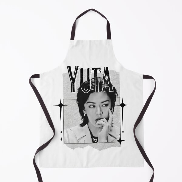 Item preview, NCT Yuta (유타) Kpop Boy Group Monochrome Black and White Classic Design Collage designed and sold by HELL0WBELLO.
