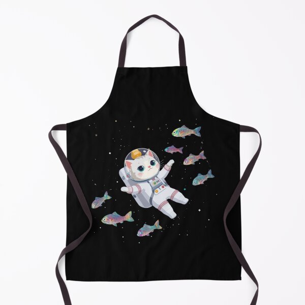Item preview, Catstronaut and Cosmic Fish  designed and sold by WoofyArts.