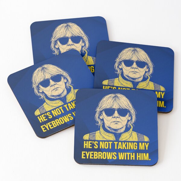 Item preview, Happy Valley Quote Art - Blue Background designed and sold by Where Troubles Melt Like Lemon Drops.